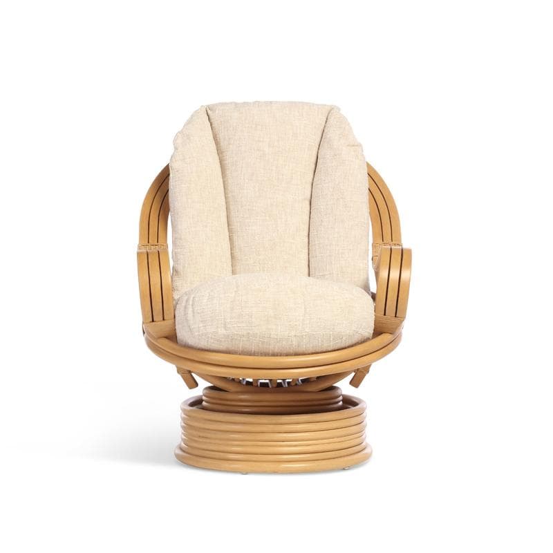 Turin Light Oak Laminated Swivel Rocker Chair